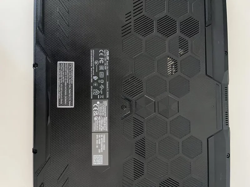 Laptop gaming ASUS TUF A15 16GB RAM RTX3050